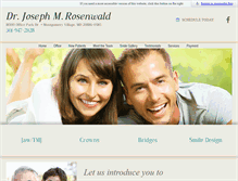 Tablet Screenshot of drjrosenwald.net